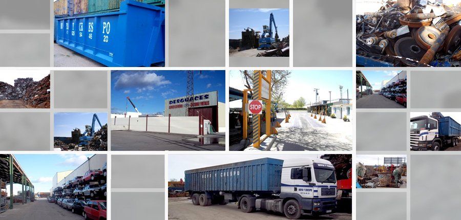 Industrias Moya y Crespo/Recuperaciones MAM maquinaria de sitio de chatarra